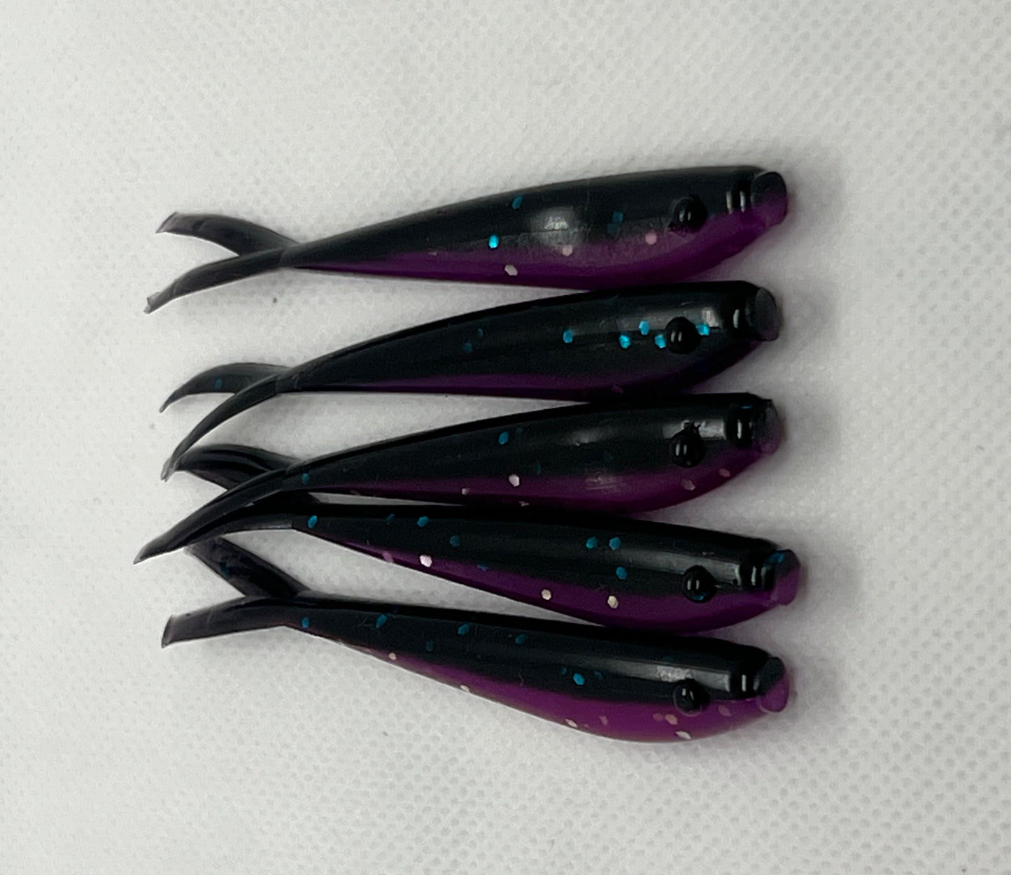 Purple Mirage – 3” Minnow (5-Pack) | Fresh & Salt