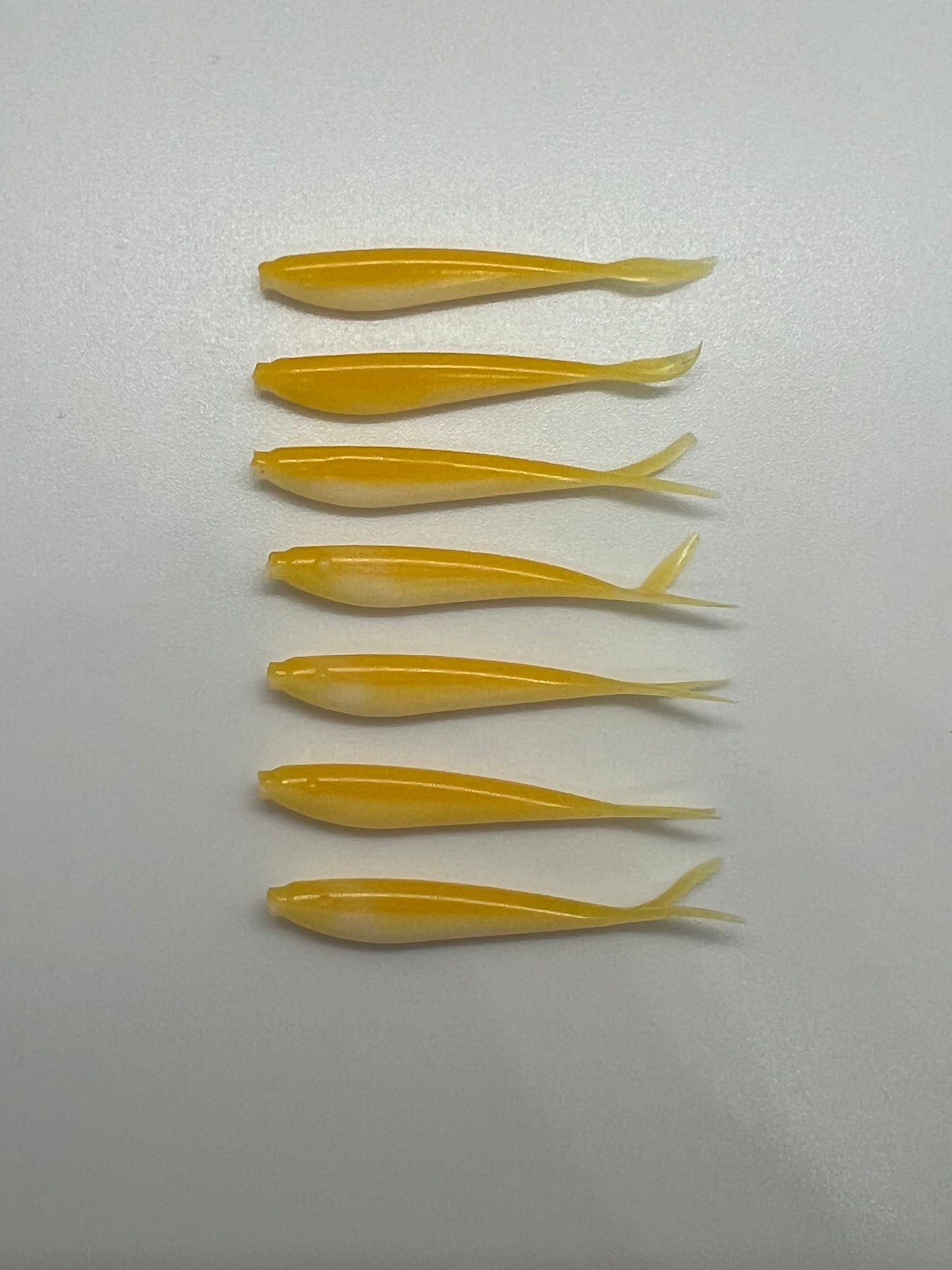 OG Yellow-White 1.5” Micro Minnows