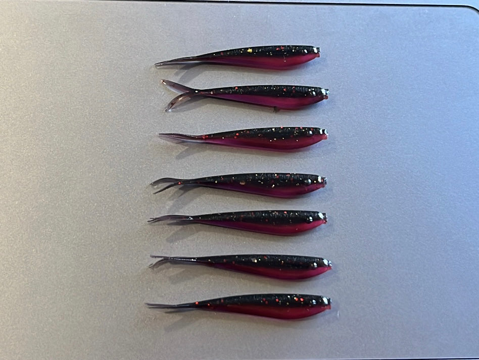 Gallo Negro 1.5” Micro Minnows