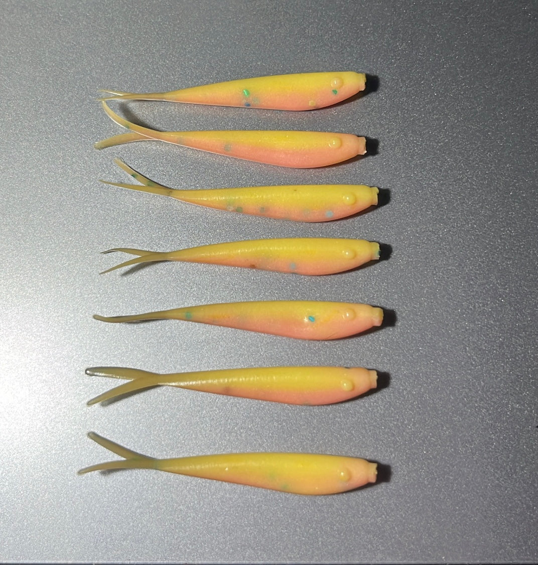 Pink Glaze 1.5” Micro Minnows