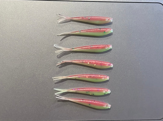 Watermelon 1.5” Micro Minnows