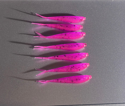 Pink Venom 1.5” Micro Minnows