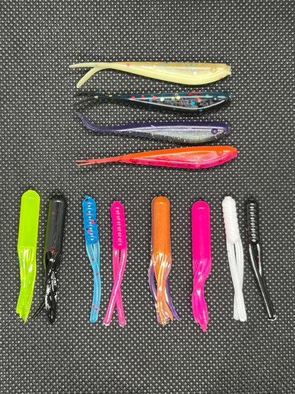 The Gametight Elite Mix – 60 Pieces of Premium Minnows, Jigs & Splits