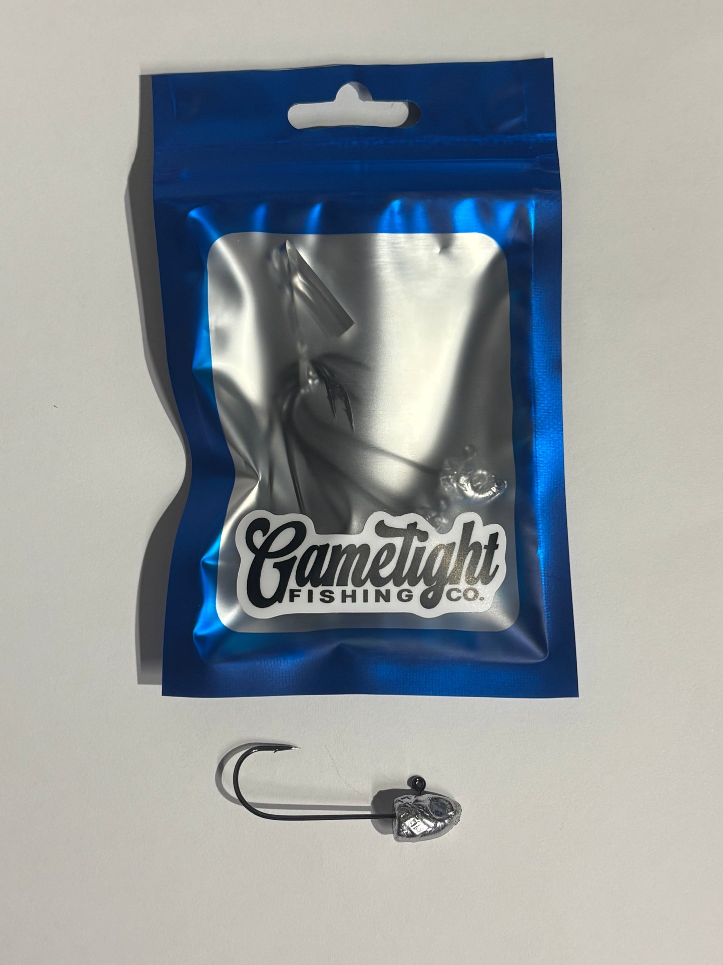 Gametight Fishing 1/8 oz Minnow Head Jigheads – 1/0 Owner Hooks (8 Pack)