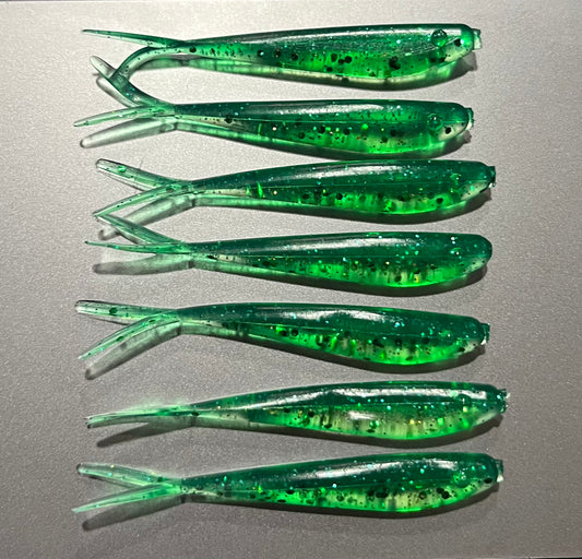 Ghost Green Minnow 2 1/4"