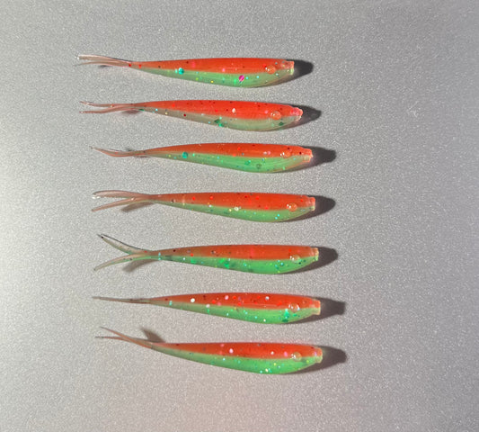 Cherry Limeade 1.5” Micro Minnows
